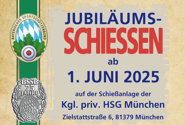 Jubiläumsschießen 75 Jahre BSSB